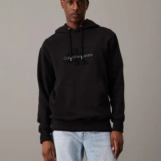 Calvin Klein Ανδρικό φούτερ Chenille Monologo Hoodie